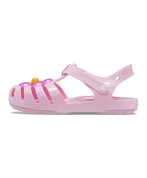 Crocs Isabella Charm Sandals T - Flamingo