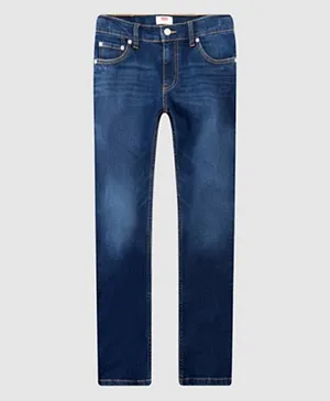 Levi's LVB 510 Mid Rise Skinny Fit Jeans - Blue