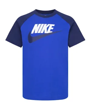 Nike Futura Raglan Tee - Royal Blue
