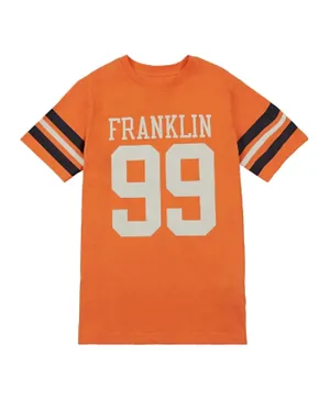 Franklin & Marshall Vintage Sport T-Shirt - Orange