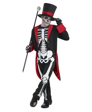 Rubies Mr. Bone Jangles Costume - Black