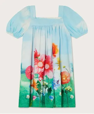 مونسون تشيلدرن فستان الزهور الميدانية - متعدد الألوان
