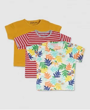 Zarafa 3 Pack T-Shirt - Multicolor