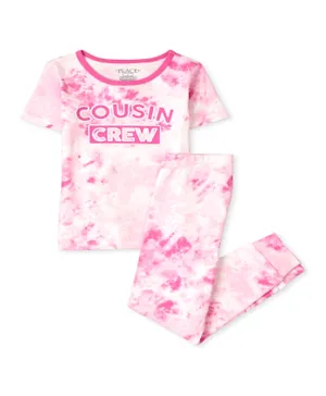 The Children's Place Cousin Crew Nightsuit - Pink