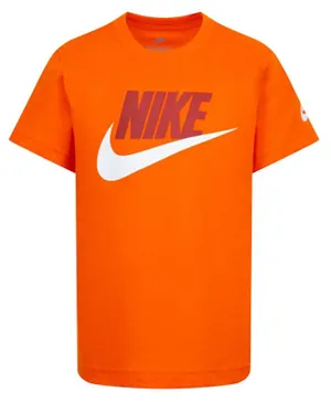 Nike Futura Evergreen Graphic T-Shirt - Orange