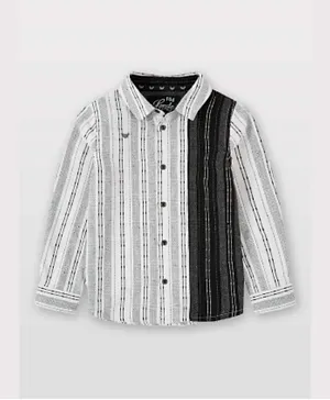 FG4 Mono Stripe Shirt - White