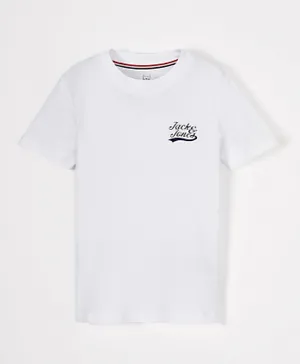 Jack & Jones Junior Jortrevor Solid T-Shirt - Bright White