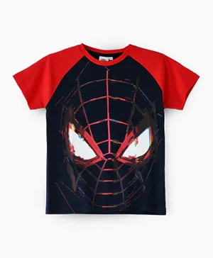 Marvel Spiderman Round Neck T-Shirt - Blue