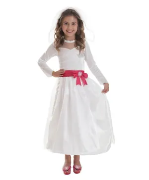 Riethmuller Barbie Bride Girl Costume - White