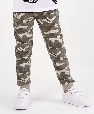 Minoti Camouflage Joggers - Grey