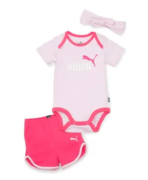 PUMA Minicats Bow Newborn Set - Pearl Pink