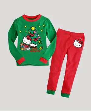 Lamar Baby Christmas  Tree Nightwear - Green