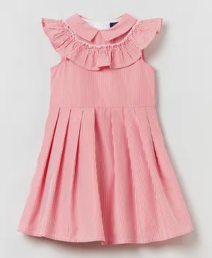 OVS Ruffle Details Dress - Pink
