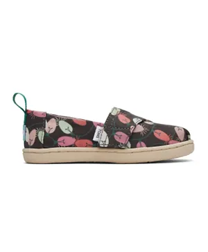 Toms Forged Iron Glow In The Dark Tree Lights Alpargata Shoes - Multicolor