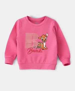 Disney Baby Bambi Sweatshirt - Pink