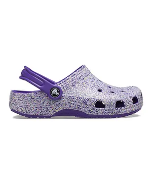 Crocs Classic Glitter Clogs K - Lavender