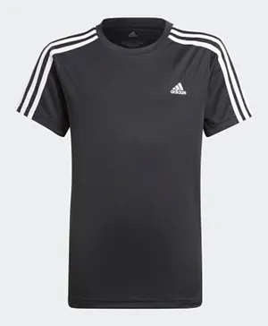 adidas Breathable Round Neck T-Shirt - Black