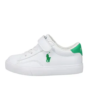 Polo Ralph Lauren Theron V PS Velcro Shoes - White