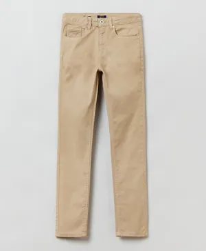 OVS Slim-Fit Jeans - Brown