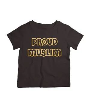 Twinkle Hands Proud Muslim T-Shirt - Black