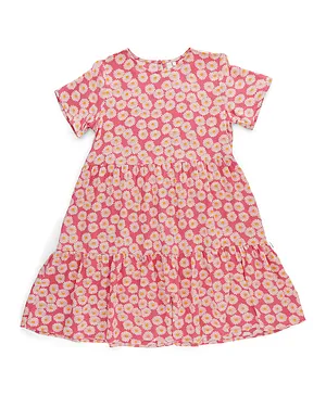 Little Pieces Floral Dress - Fruit Dove