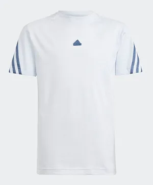 adidas Future Icons 3 Stripes T-Shirt - White