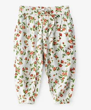 Jelliene Floral Pants - Multicolor