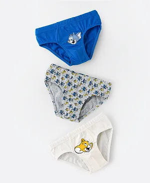 Warner Brother 3 Pack Tom and Jerry Briefs - Multicolor