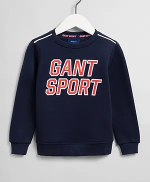 Gant Sports Sweatshirt - Navy Blue