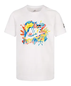 Nike Futura Sports Splash Tee - White