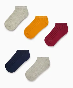 Zippy 5 Pack Basic Socks - Multicolor