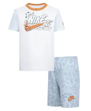 Nike Sportswear Create Your Own Adventure T-shirt and Shorts Set - Multicolor