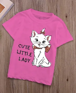 Disney  Infants Marie the Cat T-Shirt - Pink