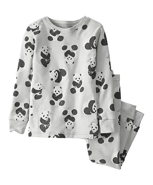Carter's 2-Piece Panda Pajamas Set - Grey