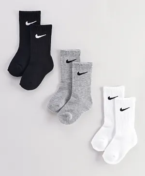 Nike 3 Pack NHN Basic Pack Crew Socks - Multicolor