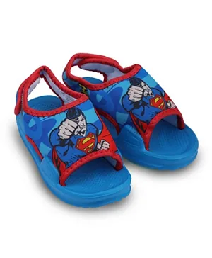 Superman Infant Sandals - Blue