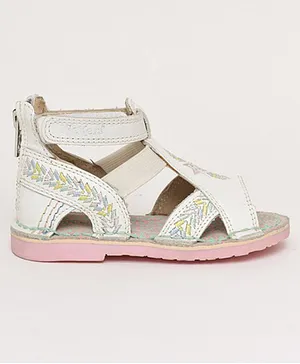 Kickers Aldar Glad Sandals - White