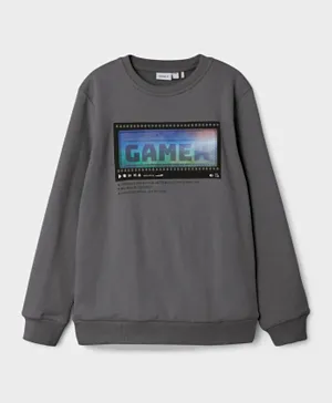 Name It Gamer Sweatshirt - Thunderstorm