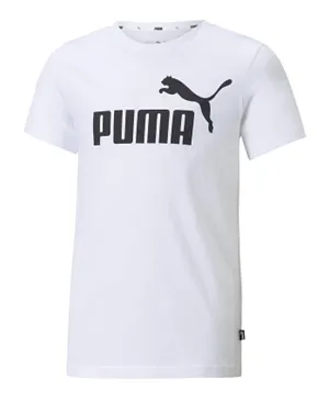 PUMA ESS Logo Tee   - White
