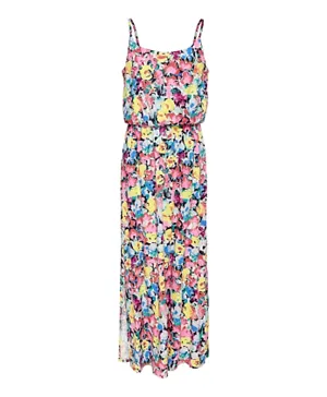 Only Kids All Over Print Dress - Multicolor