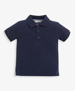 JoJo Maman Bebe Polo T-Shirt - Navy