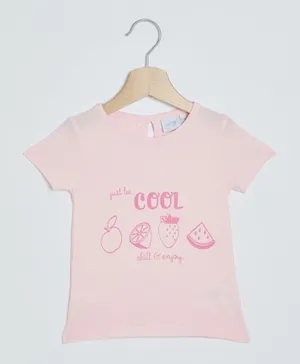 R&B Kids Just Be Cool T-Shirt - Pink