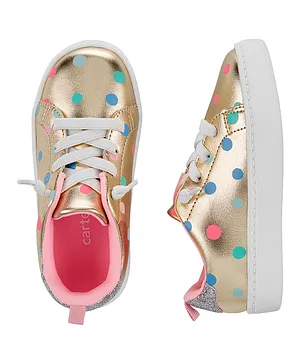 Carter's Polka Dot Shoes - Golden