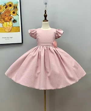 DDANIELA Lola Classic Party Dress - Pink