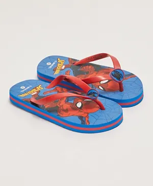 LC Waikiki Spiderman Licensed Flip Flops - Blue
