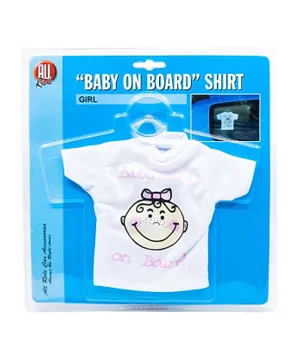 All Ride Baby on Board Shirt Girl
