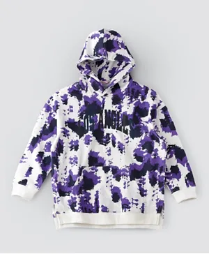 Jelliene Los Angles All Over Printed Hoodie - Multicolor