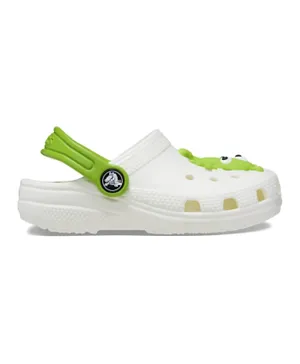 Crocs Classic Glow Alien Clogs T - White