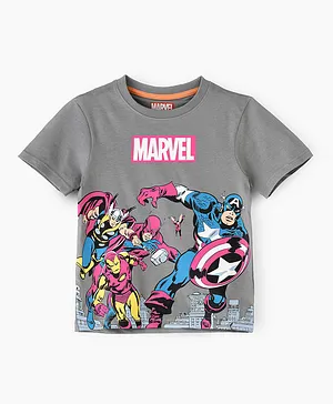 UrbanHaul X Marvel Avengers T-Shirt - Grey