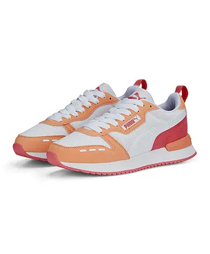 PUMA R78 Runner Trainers Junior Shoes - Orange